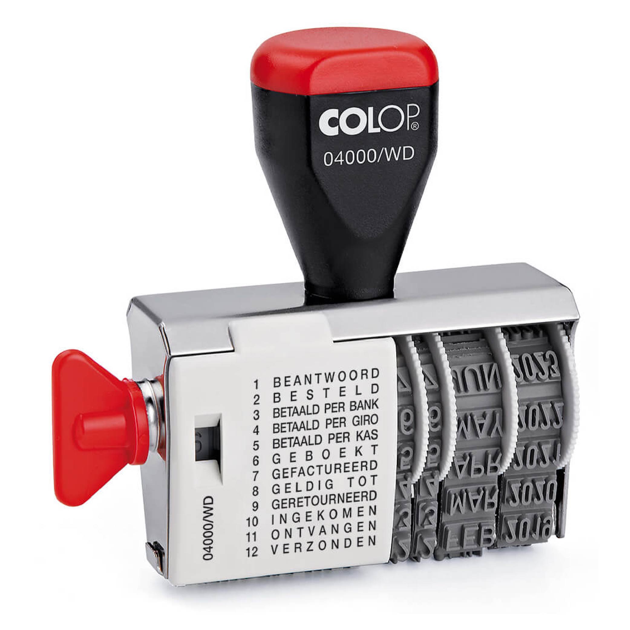 Woord/datumstempel Colop 04000/WD