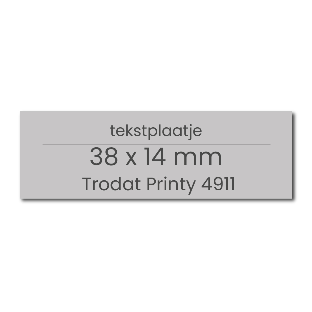 Stempelplaatje Trodat Printy 4911