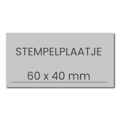 Stempelplaatje Trodat Printy 4927