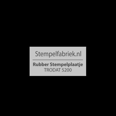 Stempelplaat Trodat Professional 5200