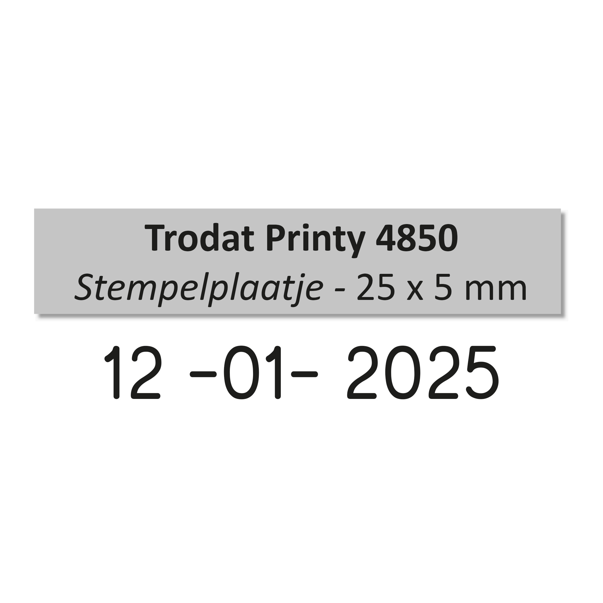 Stempelplaat Trodat Printy 4850