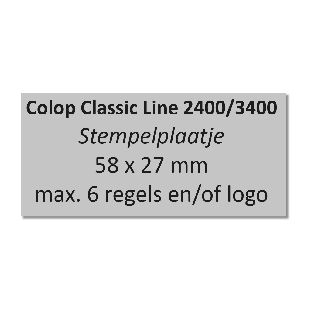 Colop 2400 & 3400