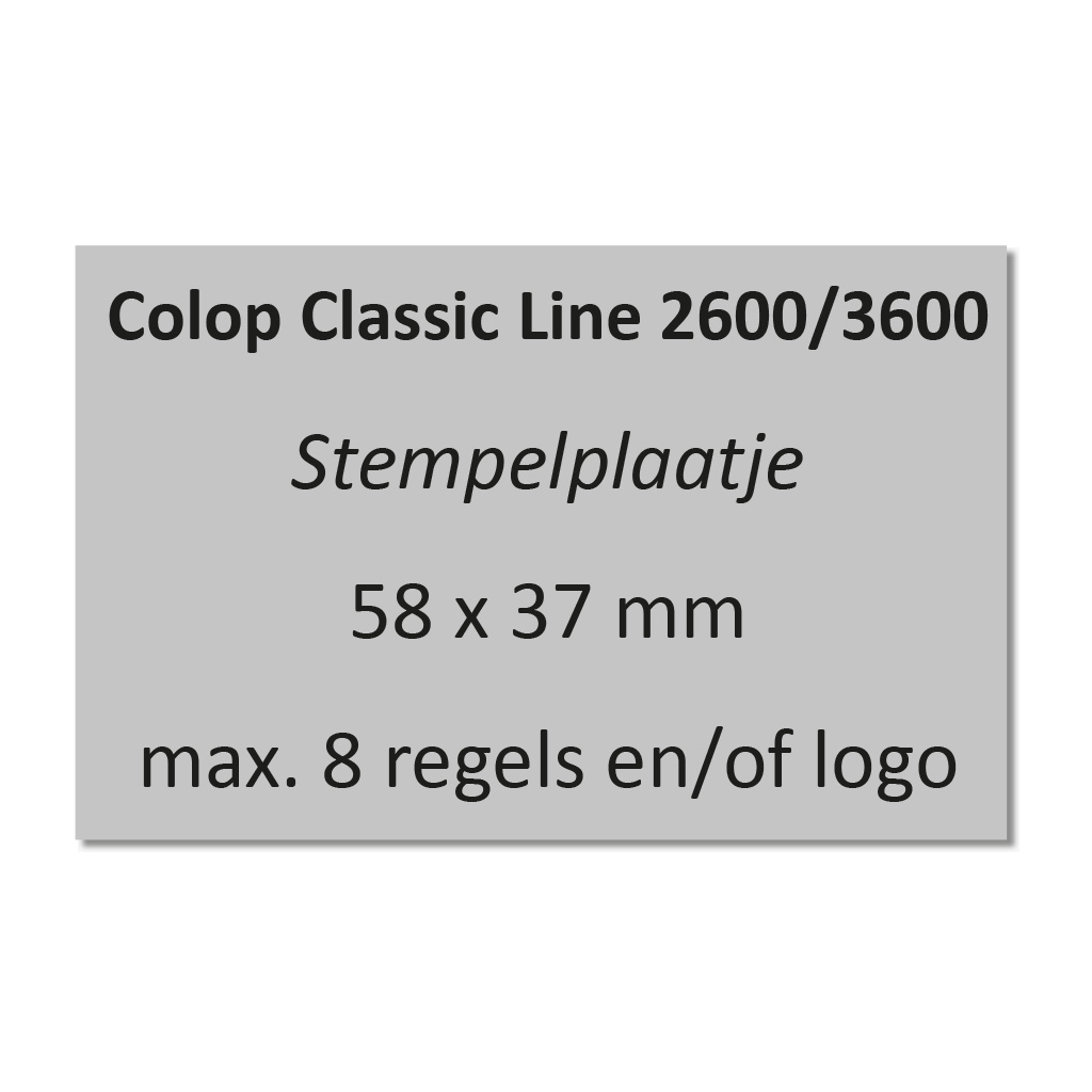 Colop 2600 & 3600