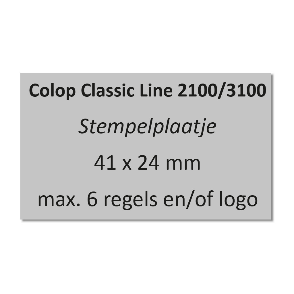 Colop 2100 & 3100